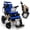 Blue, variant on 330 lbs Weight Capacity, Long Battery Range, Electric Wheelchairs for Adults, US Based Premium Customer Support, Remote Controlled Lightweight Wheel Chair for Seniors, IQ-8000 by Majestic