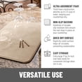 thumbnail image 4 of Tapete para secar platos Dish Mat Bellemain XXL de microfibra, color marfil, 4 of 7