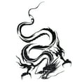 thumbnail image 2 of Car Hood Decal, Car Body Sticker 19.7x14.2in PVC Waterproof Dragon Totem  for Decoration, 2 of 8