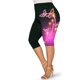 thumbnail image 1 of Leggings Talla Extra Recortados Mariposa Cintura Alta Rosegal Leggings de talla grande, 1 of 5