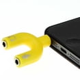 thumbnail image 4 of U Shape 3.5mm Audio Adapter Splitter Plug Mobile Phone Earphones Splitter Earphone Cable Adapter Workhe, 4 of 4