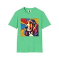 thumbnail image 5 of Basset Hounds PopArt1 Unisex Softstyle T-Shirt, 5 of 10