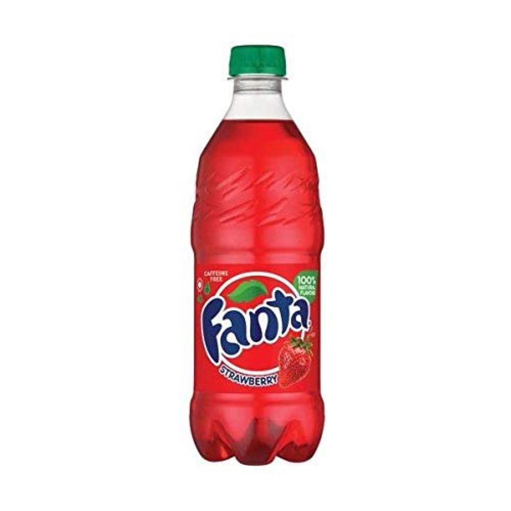 Fanta Strawberry Soda 20oz Bottles (Pack of 24)