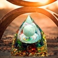 thumbnail image 1 of Pirámide de cristal natural Piedra curativa Chakra Reiki Decoración para el hogar y la oficina (D) Ndcxsfigh Para estrenar, 1 of 8