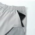 thumbnail image 7 of 2-In-1 Men Running Shorts with Zipper Pockets Quick  Exercise Shorts for Training Gym Workout, 7 of 7