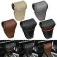 thumbnail image 7 of Car Gear Shift Cover PU Leather Shift Lever Cover Gearbox Shifter Knob Protector, 7 of 7