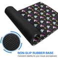 thumbnail image 6 of Long Mouse Pads for Desk,Black Cartoon Unicorn Lightning Pattern Desk Mats on Top Of Desks, Desk Mouse Pad Extra Large with 3mm Non-Slip Base and Stitched Edge for Gaming,Office,Work,Home 31.5"x11.8", 6 of 6