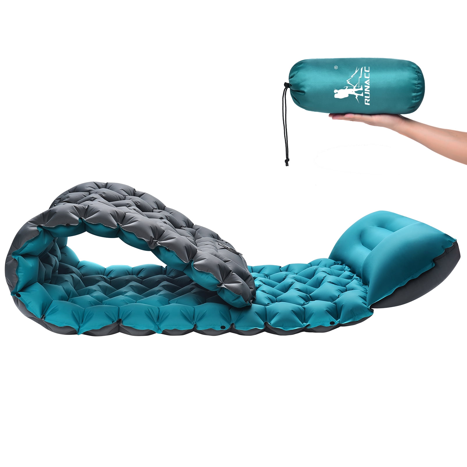 SelfInflating Sleeping Pad 79 × 28 inch Camping Mat Portable Extra