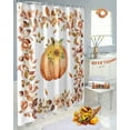 thumbnail image 6 of Sunflower Sunflower Shower Curtains for Bathroom, Eucalyptus Leaf Rose Waterproof Fabric Shower Curtain for Bathroom Bathtub Decoration, Machine Washable, 54x"78", 6 of 9