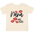 thumbnail image 3 of Inktastic Nana Was Here Red Kisses Boys or Girls Baby T-Shirt, 3 of 5