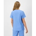 thumbnail image 4 of Hanes Comfort Fit Scrubs Women's Scrub Top Ceil Blue M, 4 of 10