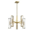 thumbnail image 4 of Winfield 10-Light Chandelier in Warm Brass, 4 of 6