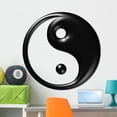 thumbnail image 1 of Yin Yang Wall Decal by Wallmonkeys Peel and Stick Graphic (36 in H x 36 in W) WM325869, 1 of 4