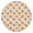 Beige Cow Flower, variant on White Cow Milk Jar Cloud Pattern Round Fitted Tablecloth with Elastic Edge,Dining Table Cover Waterproof,Outdoor Round Tablecloth for Camping,Dining,Indoor and Outdoor