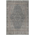 thumbnail image 4 of 12' X 15' Gray Blue and Red Oriental Power Loom Worn Faded Area Rug With Fringe, 4 of 5