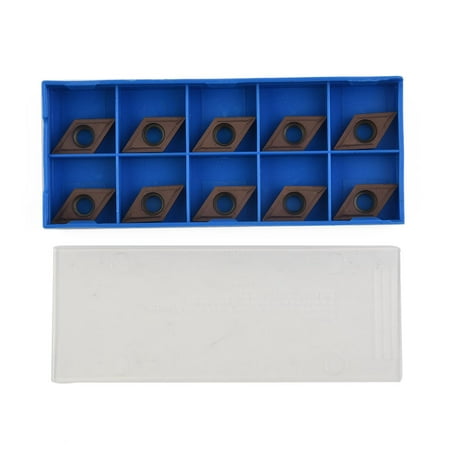 

BCLONG 10PCS DCMT11T304 CARBIDE TURNING INSERTS Carbide PVD Coated Turning Inserts