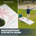 thumbnail image 3 of GoSports 4 x 2 ft Resort Collection All Weather Cornhole Board Set - Regulation Size - Palms, 3 of 6
