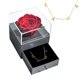 thumbnail image 1 of Collar con colgante de flor rosa, conjunto de collar de Rosa preservada, caja de regalo de boda, regalo de Navidad para novia, nueva moda, 1 of 4
