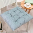 thumbnail image 6 of Memory Foam Chair Cushion | Non-Slip Universal Seat Pad for Office, Car, Dining | Polyester | Red Blue Gray | 15.75"x15.75"x2.17" | Cloud-Like Comfort | All Seasons | Durable, Easy-Clean, 6 of 7
