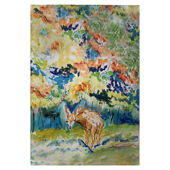 Betsy Drake Interiors Fall Fawn Guest Towel