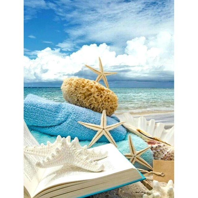 Pintura de diamante (DE2320) 5D DIY Starfish Square Kits Mosaic Art Craft 20X30cm FLhrweasw Nuevo