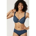 thumbnail image 6 of DELIMIRA Women's Front Closure Bras Plus Size Lace Full Coverage Underwire Unlined Bra, 6 of 7