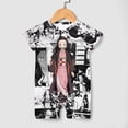 thumbnail image 4 of Demon Slayer Nezuko Baby Bodysuit Boy Girl Clothes Soft Newborn Infant Outfit Short Sleeve Romper, 4 of 8