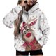 thumbnail image 2 of Pntutb Mujer Invierno Manga Larga Impreso Suéter Sombrero Casual Top Suéter Con Capucha Pntutb Pntutb-2829, 2 of 8