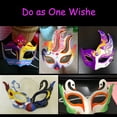 thumbnail image 3 of Juego de máscaras de mascarada de papel blanco Qavctw, 16 piezas, para bricolaje, 3 of 7