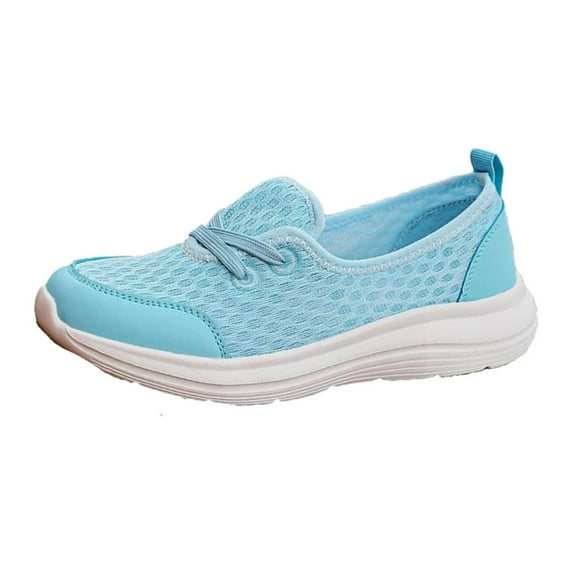 Orthopedic Dress Shoes for Women Arch Support Work Shoes Wide Non Slip Slip on Server Shoes Mesh Stretch Soft 2026 Orthopedic Shoes