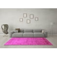 thumbnail image 3 of Ahgly Company Indoor Rectangle Oriental Pink Industrial Area Rugs, 7' x 10', 3 of 4
