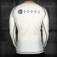 thumbnail image 4 of Chaos and Order Explorer Series Aquanaut Long Sleeve Rashguard - XL - White, 4 of 4