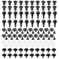 thumbnail image 1 of LICHENGTAI 100pcs Car Trim Panel Clips Bumper Rivet Replace 90467-07166 for Toyota for Lexus Plastic Easy Install, 1 of 10