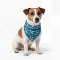 thumbnail image 1 of One Paw, Surf Print Dog Bandana, Lightweight, Multiple Sizes, Blue, for Dogs, 1 of 6
