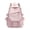 Pink, variant on Lightweight Nylon Travel Backpack for Men Women Water Resistant Multi Pocket Commuter Bag Organizer Rucksack 14 Inch Laptop Compatible Daily Use Blue 1 Pack