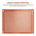 thumbnail image 2 of Kit De Placa Pcb De Un Solo Lado Kit De Prototipo De Placa De Circuito Impreso Pcb Universal Para Experimentos De Soldadura Diy Y Diseño Electrónico，10 Uds 7X9Cm sonducket  TO002703-00, 2 of 7