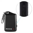 thumbnail image 2 of Wireless Anti Loss Device Security Protection Personal Guard Buzzer Light Anti Theft Alarm Home Automation Kits,1 x Receiver 1 x Transmitter,Black, 2 of 7