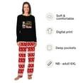 thumbnail image 2 of Family Holiday Jammies With Funny Horse Print, Horse Naughty List Christmas Pjs, Size NB - Men 6XL, 2 of 7