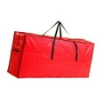 thumbnail image 4 of Bolsa para guardar el árbol de Navidad, ligera e impermeable, con asa de transporte. 165 cm x 38 cm x 75 cm, 4 of 9