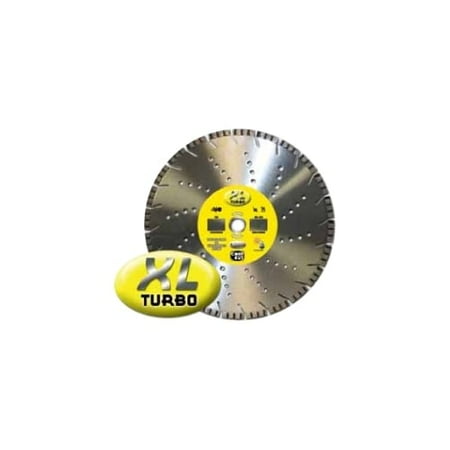 

Diamond Products 19312 Deluxe-Cut Turbo Segmented Rim Circular Saw Blade 14in Dia