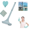 thumbnail image 1 of Cepillo limpiador de malla 2 en 1 XINYU extensible con raspador azul, 1 of 7