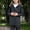 Dark Gray, variant on Liyamei Girls Waterproof Hooded Jacket Lightweight Raincoats for Kids Boys Outdoor Rain Jacket Size 7-8 Years