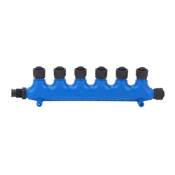 Conector de tee múltiple, cables de caída de columna terminador vertebral 22awg 5 pin ip67 resistente al aceite resistente al agua para rojas b g para marinas
