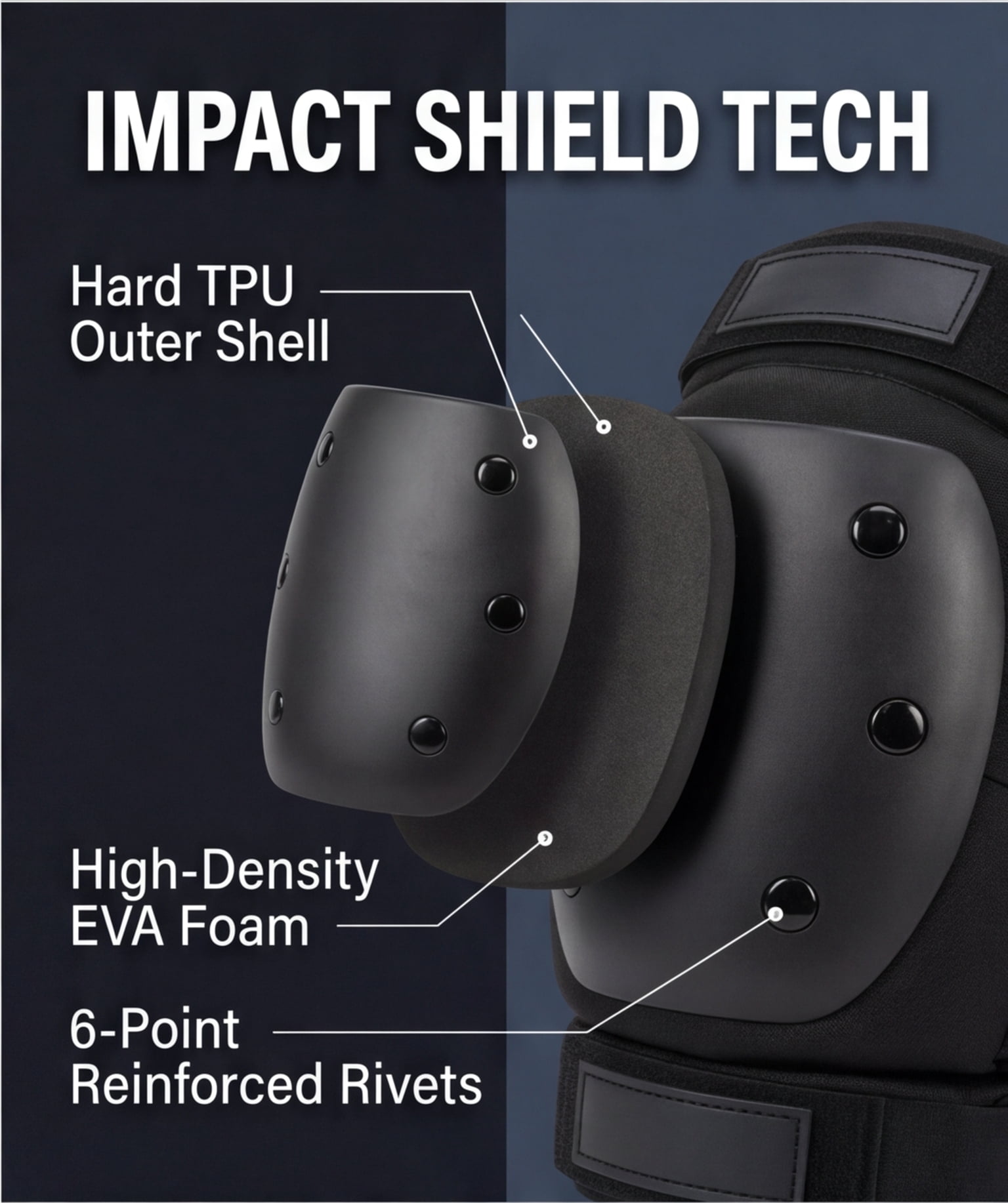 JZY Adult & Kid Skating Protective Gear Set for Beginner to Advanced, Skateboard Knee and Elbow Pads with Guards for Inline Roller Skating, Scooter, Skateboarding