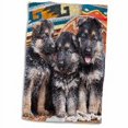 thumbnail image 2 of Toalla de mano 3dRose 3D Rose Three German Shepherd Dogs, 2 of 3