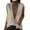 Khaki, variant on IWRICH Womens Deep V Neck Sweater Vest Casual Knitted Tank Tops Sleeveless Sweater Ribbed Pullover Knitwear White XL