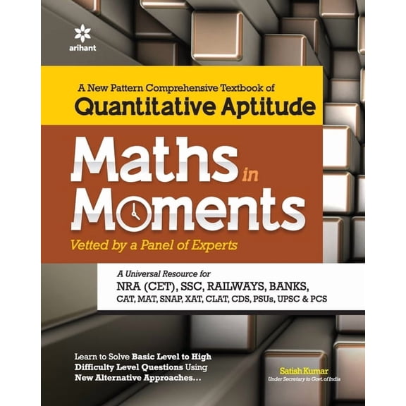 Maths in Moments Quantitative Aptitude for Competitive Exams, (Paperback)