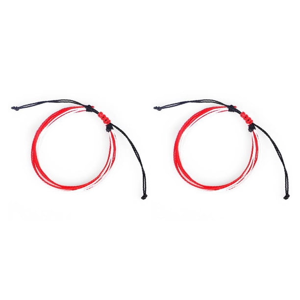 Sonducket de cuerda, joyería estética, cordón de mano, accesorios universales para mujer, regalo creativo para chicas adolescentes, rojo + Type2 NO2