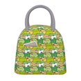 thumbnail image 1 of Balery Cartoon Frog Bolsa de Almuerzo para Mujeres, Caja de Almuerzo, Bolsa de Almuerzo Pequeña Impermeable, Tote de Almuerzo Reutilizable con Gran Capacidad, 1 of 6