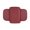 Red, variant on Automotive Interior Accessories Car Center Console Leather Armrest Cover Cushion with 2 Storage Bags Quick Installation